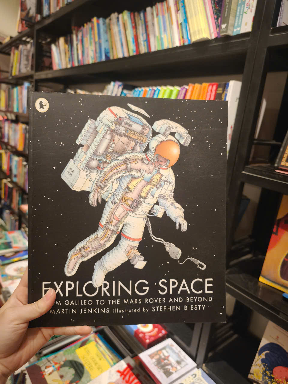 Sách - Exploring Space: From Galileo to the Mars Rover and Beyond by Martin Jenkins - Science/ Space /Picture Books in English