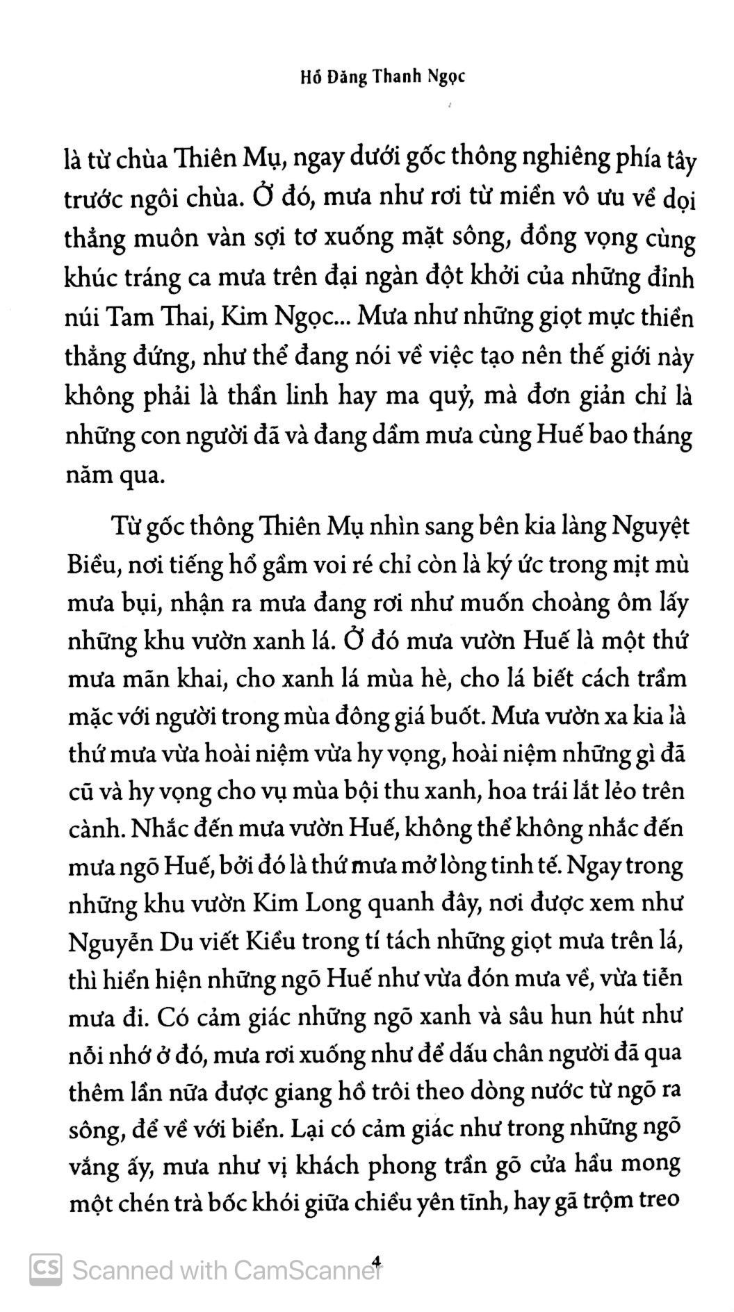 Giọt Mực Của Mưa Huế