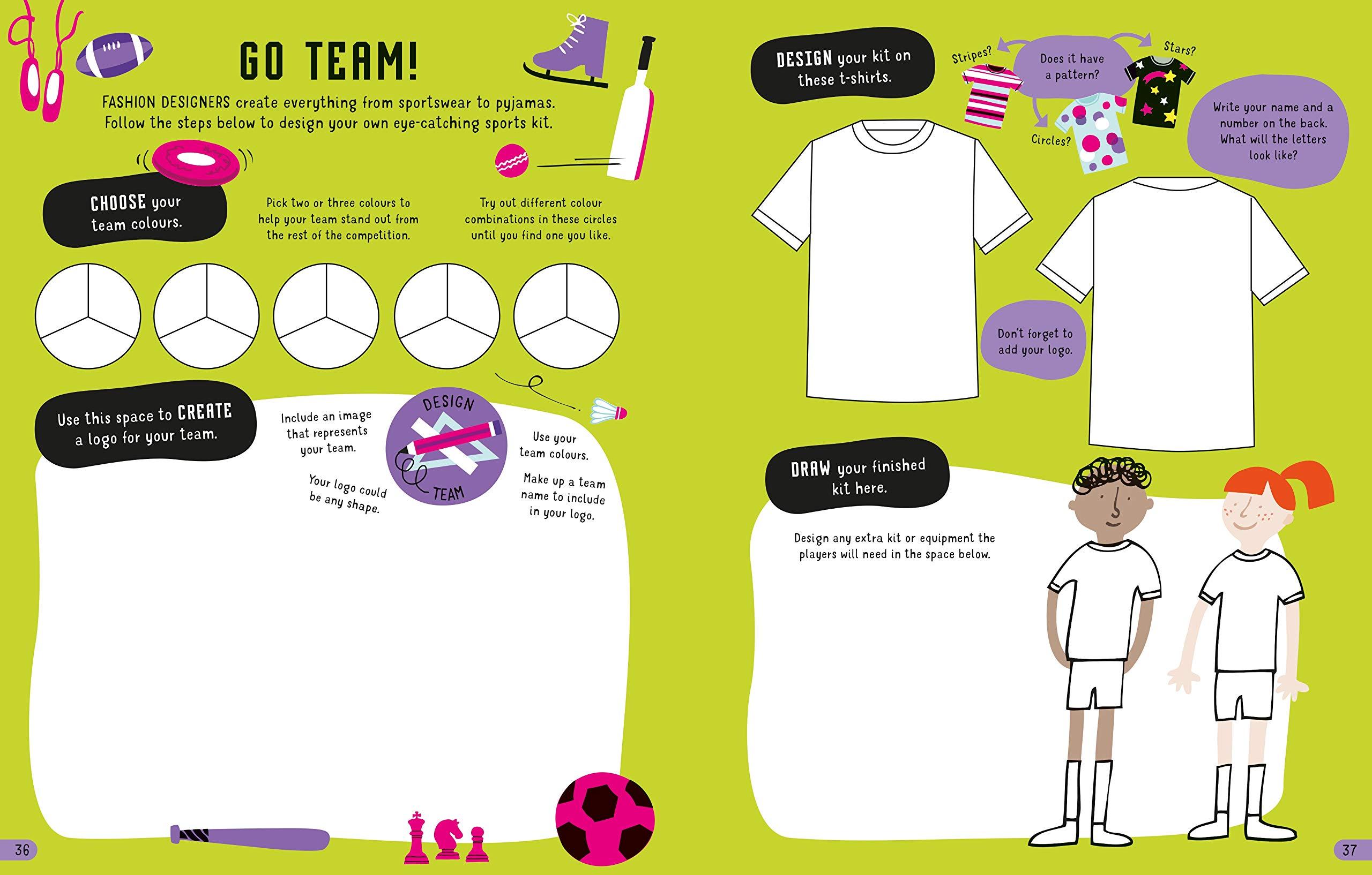 Usborne Design Activity Book