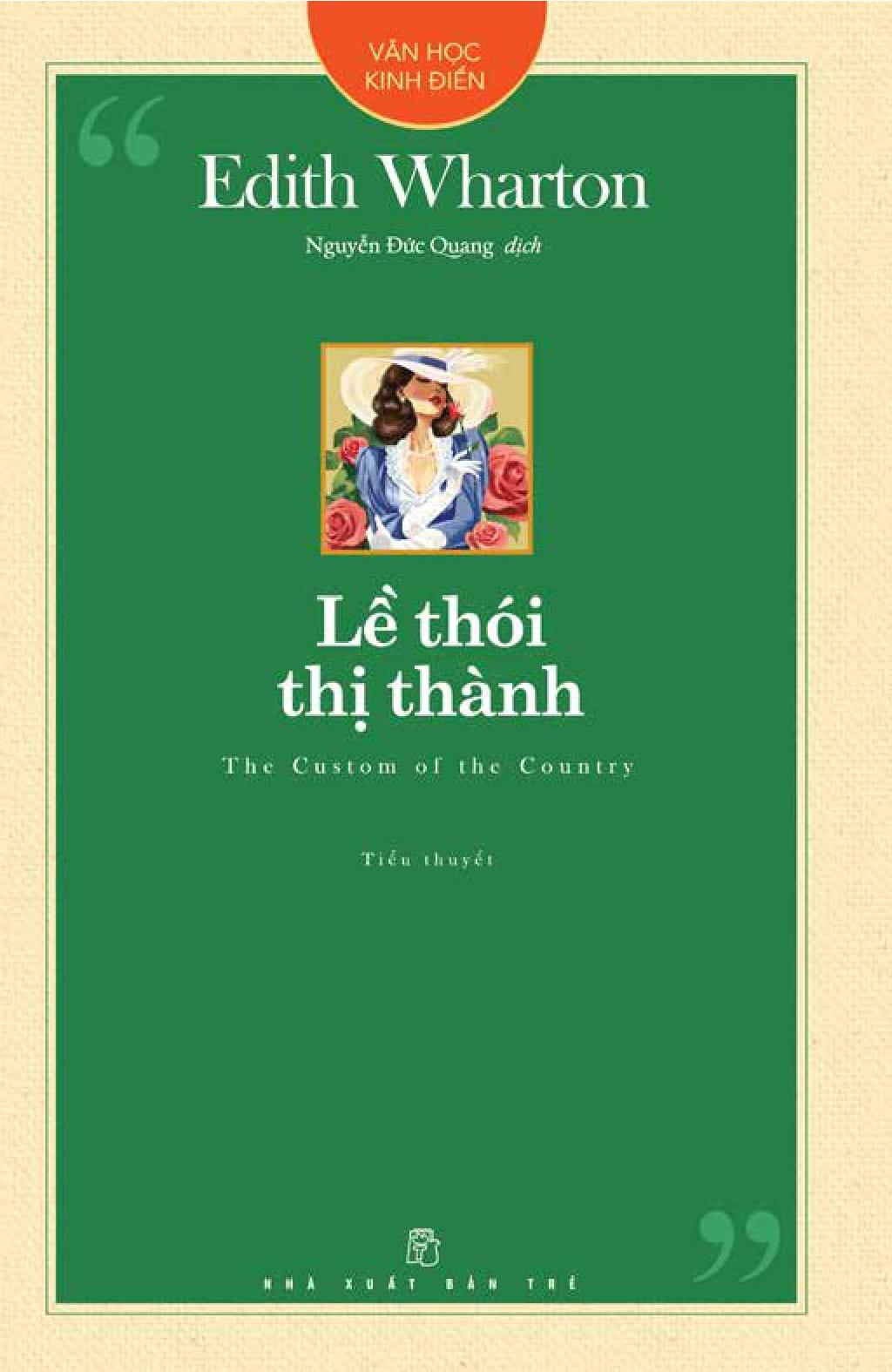 Sách - Văn Học Kinh Điển - Lề Thói Thị Thành