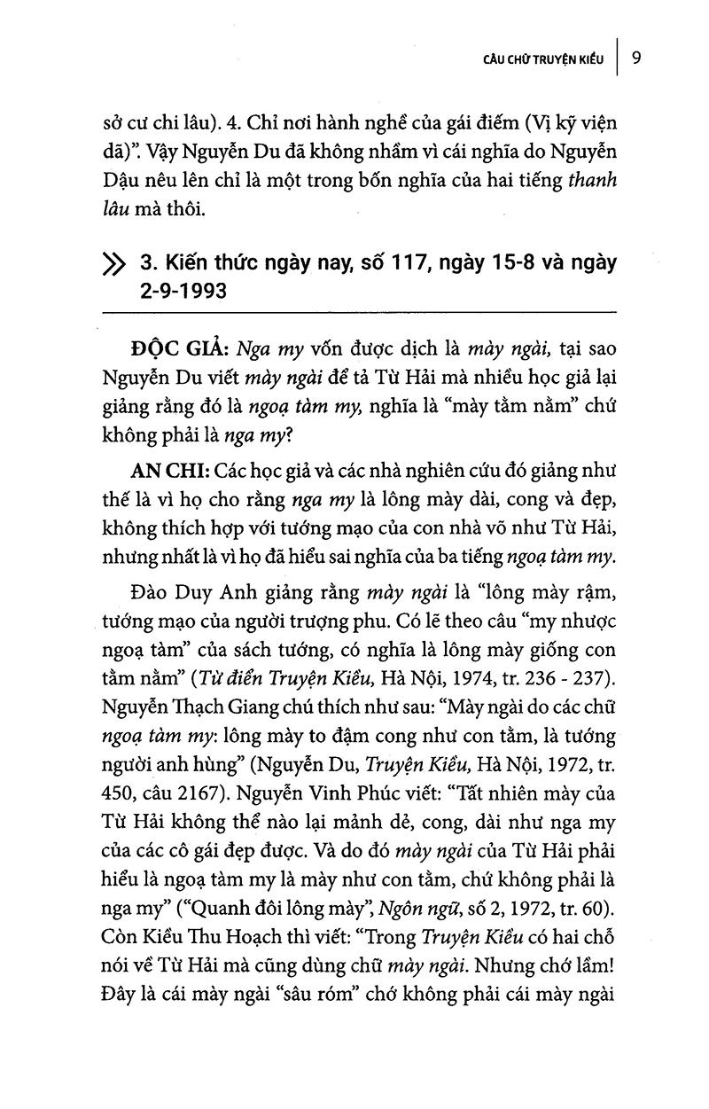 Câu Chữ Truyện Kiều