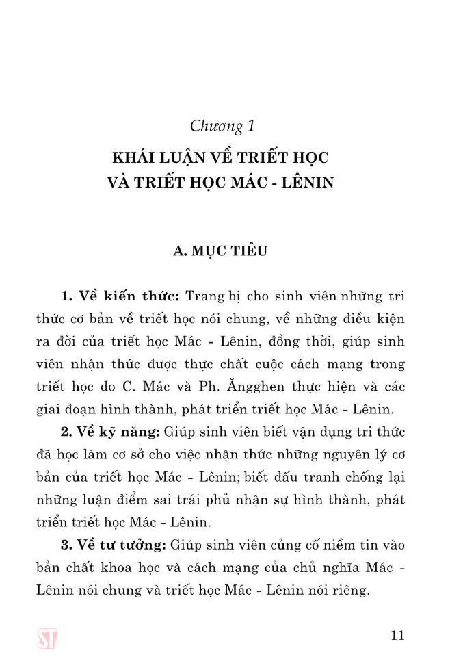 Sách - Giáo Trình Triết Học Mác-Lenin (Dành Cho Bậc Đại Học Hệ Chuyên Lý Luận Chính Trị)