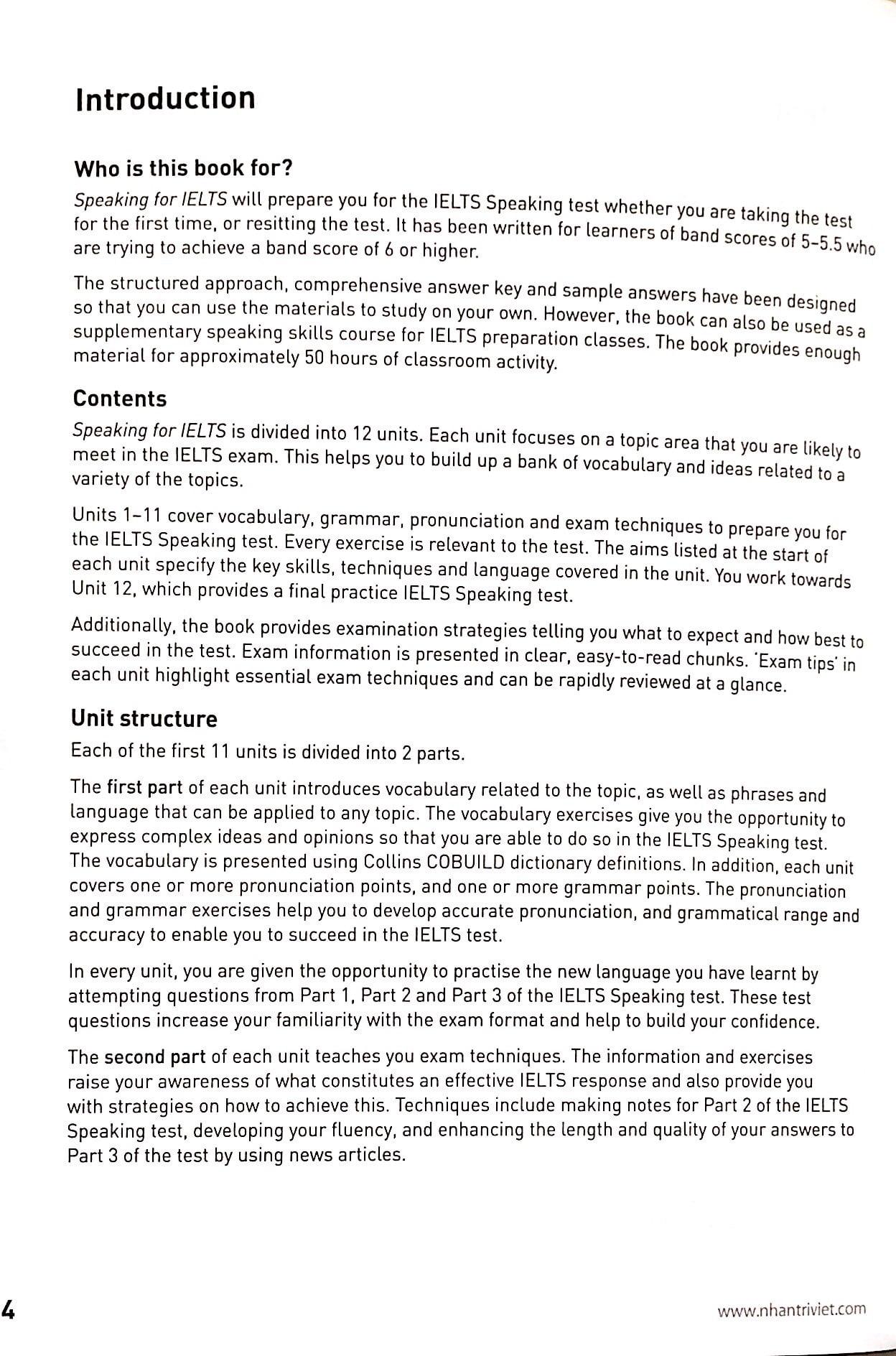 Speaking For IELTS (Kèm CD)