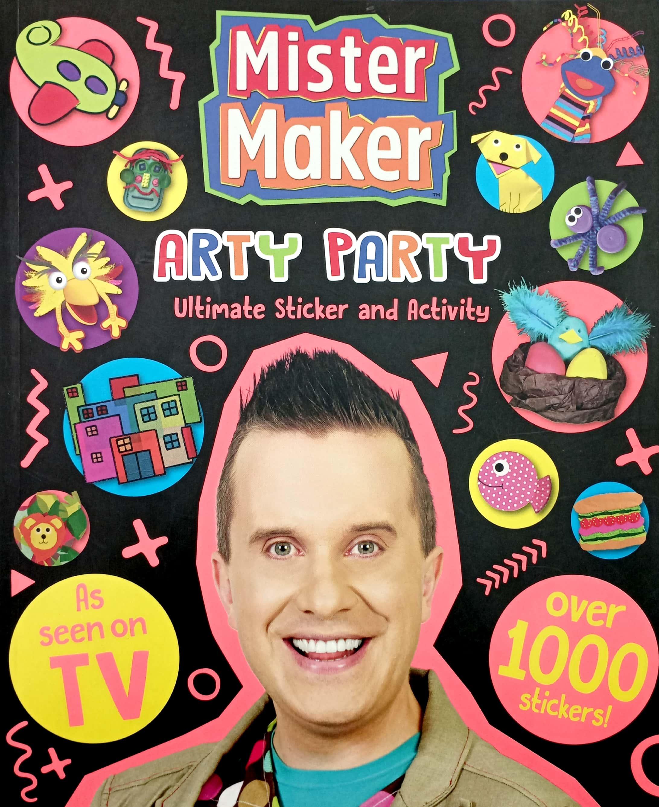Mister Maker Giant Sticker And Activity Book