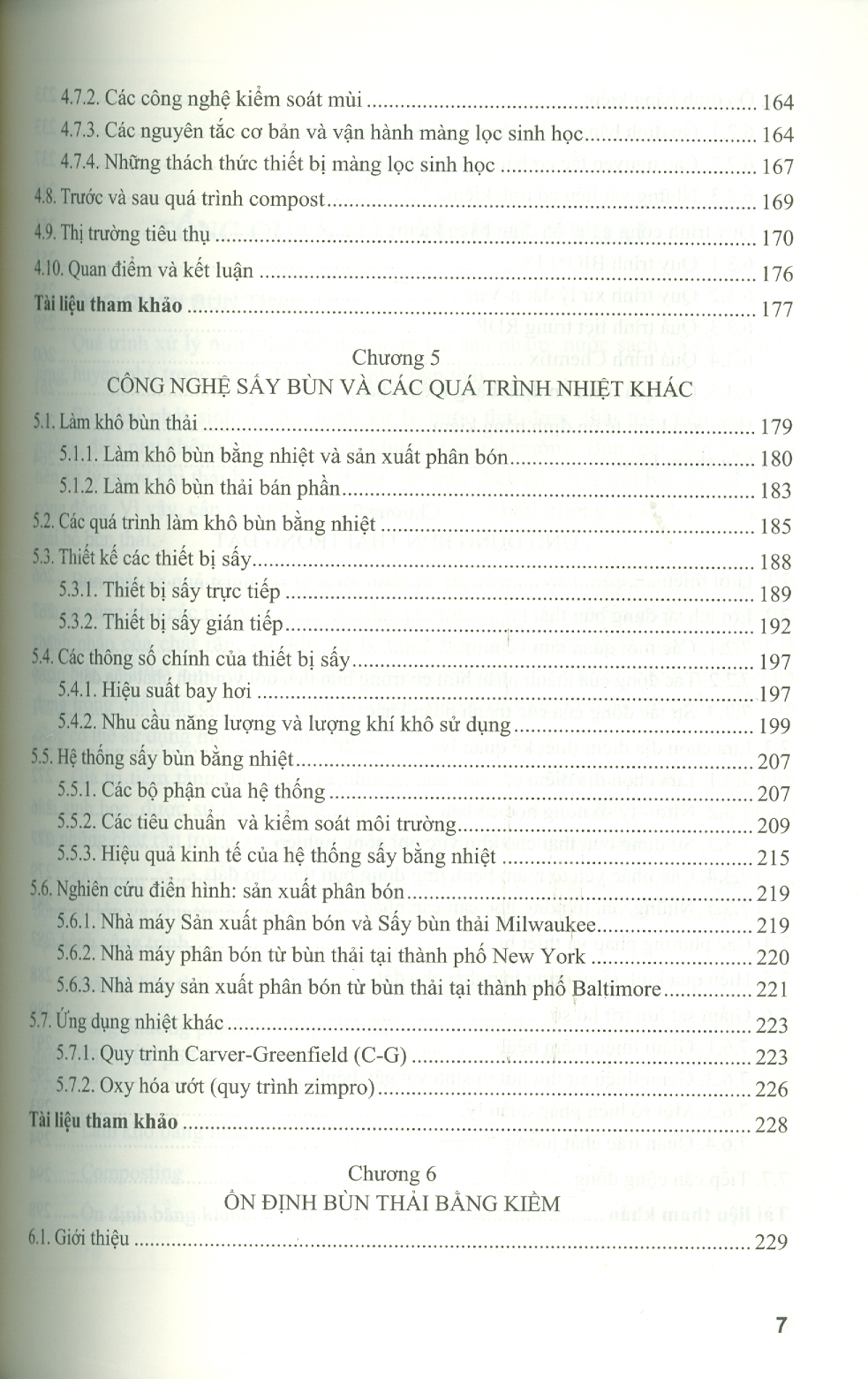 Giáo Trình Kỹ Thuật Xử Lý Bùn