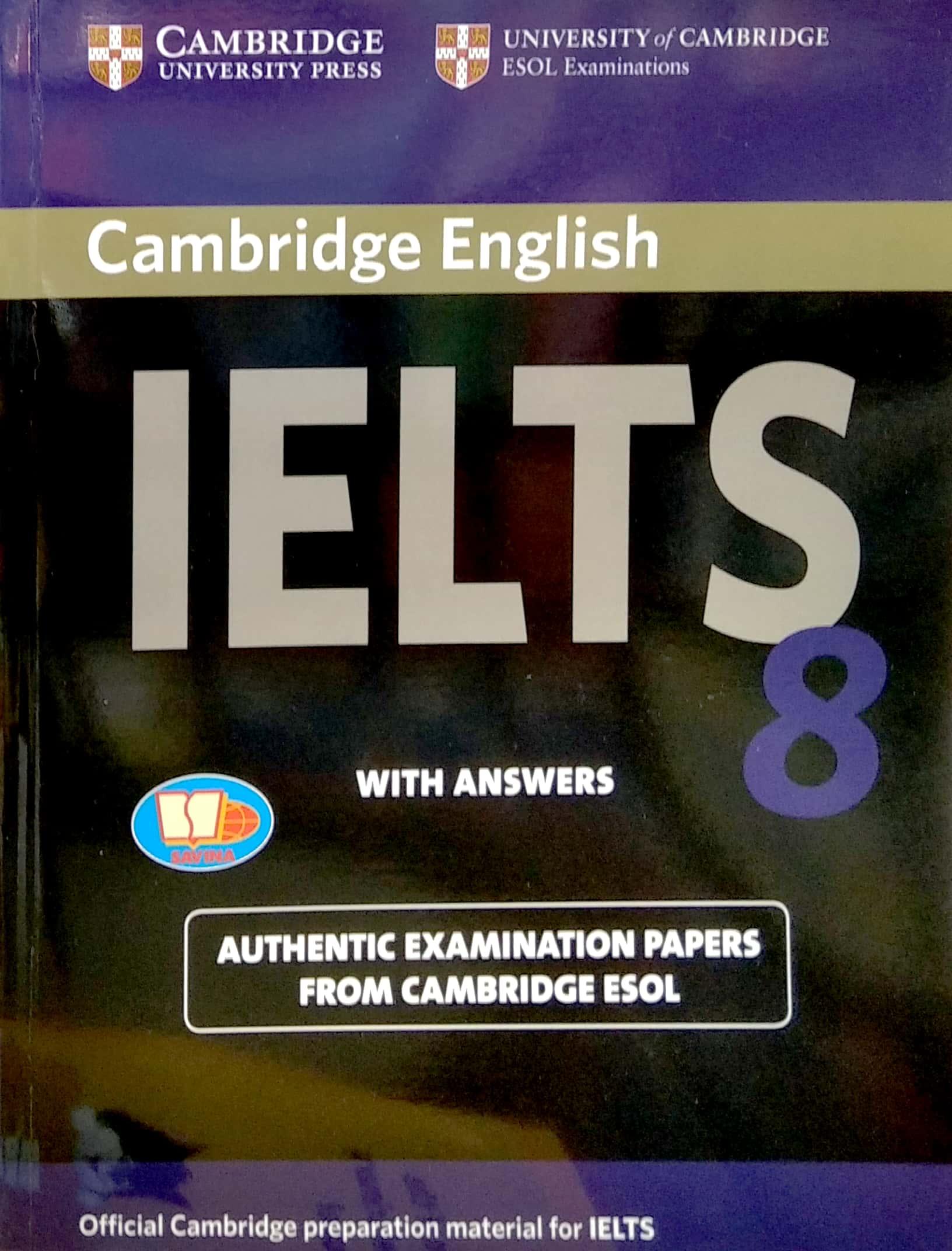 Cambridge IELTS 8 With Answers (Ngôn ngữ Tiếng Anh)
