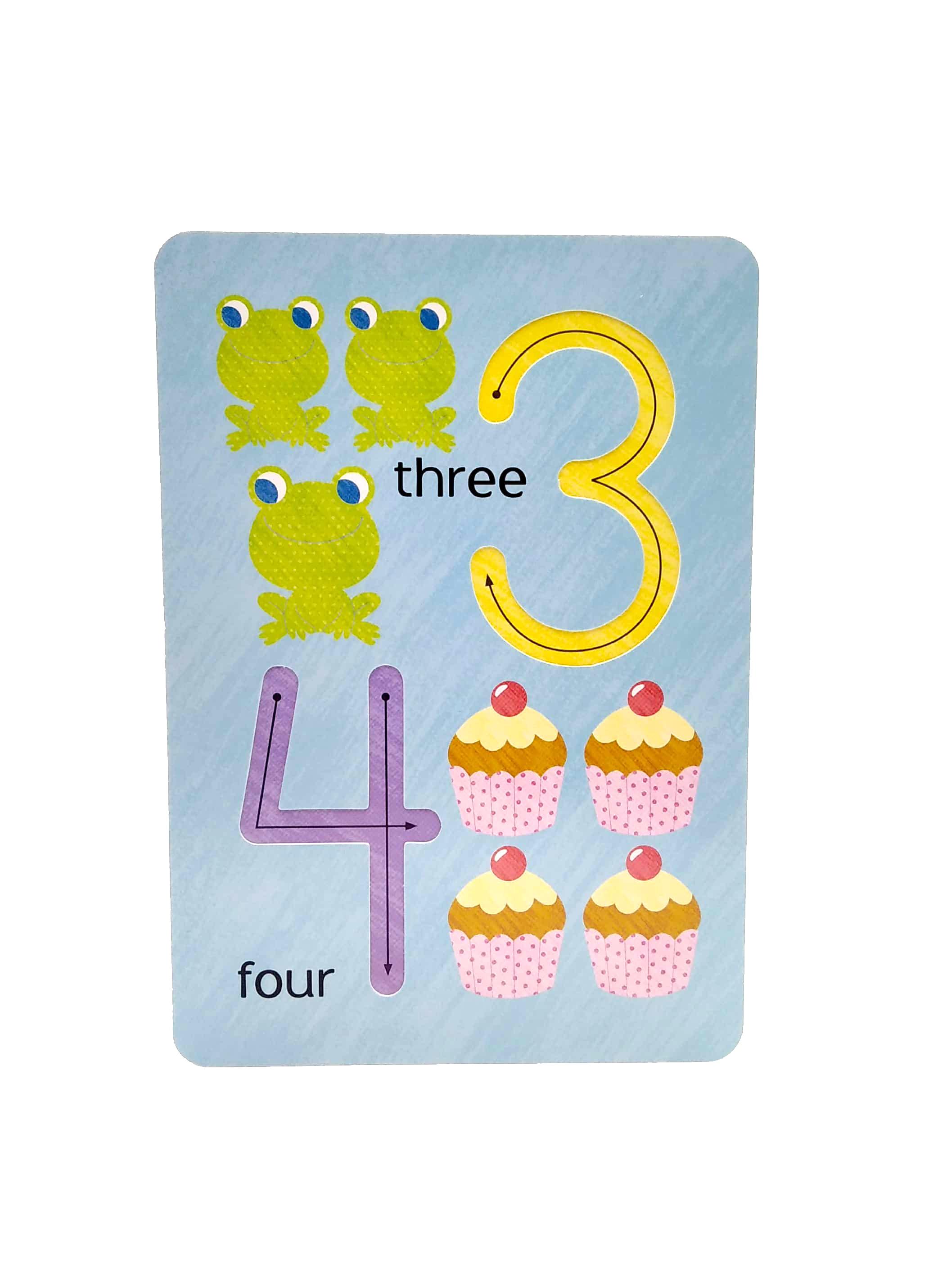 Little Genius Cards: Learn 123 Touch & Trace Educational Fun