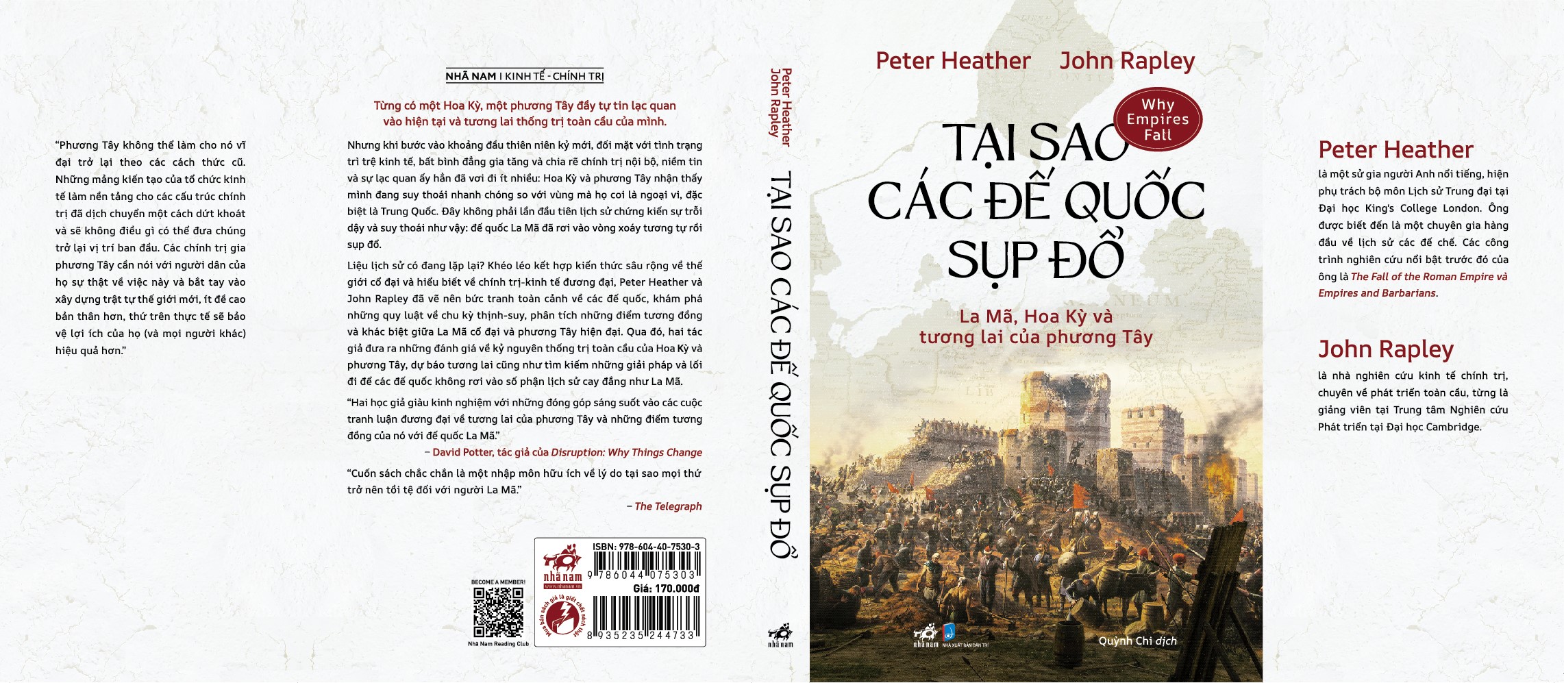 Tại Sao Các Đế Quốc Sụp Đổ - La Mã, Hoa Kỳ Và Tương Lai Của Phương Tây