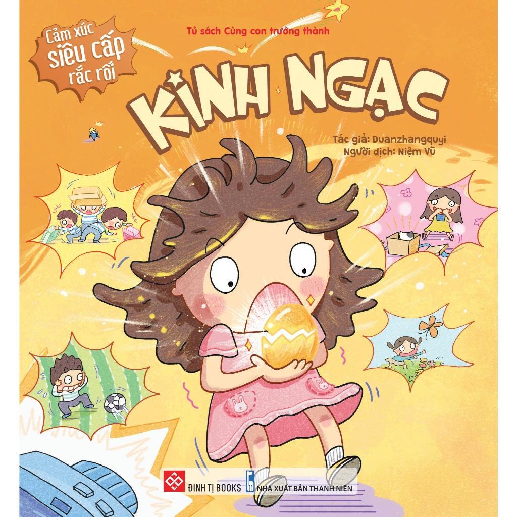 Sách - Cảm xúc siêu cấp rắc rối - Cho trẻ 6 - 12 tuổi - Combo 5 Cuốn - Đinh Tị Books