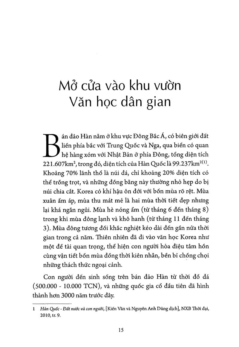 Dạo Bước Vườn Văn Hàn Quốc