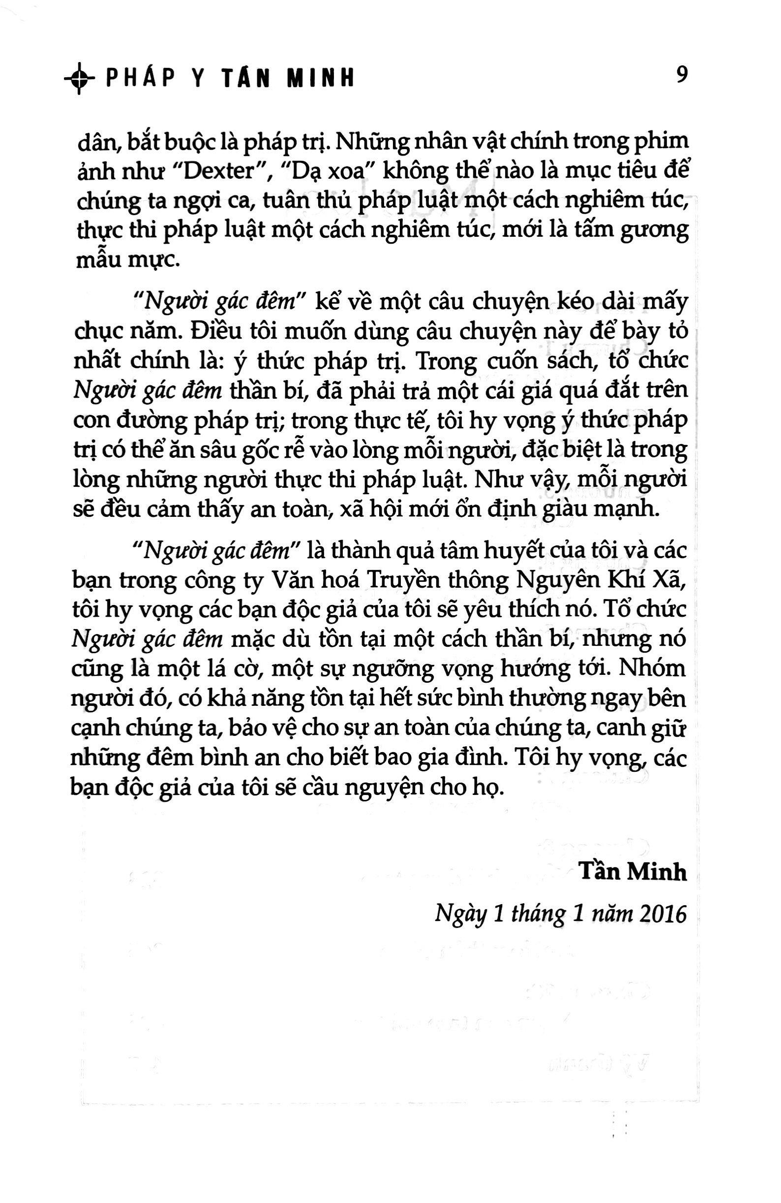 Series Pháp Y Tần Minh - Người Gác Đêm - Tập 1 (Tái Bản 2024)