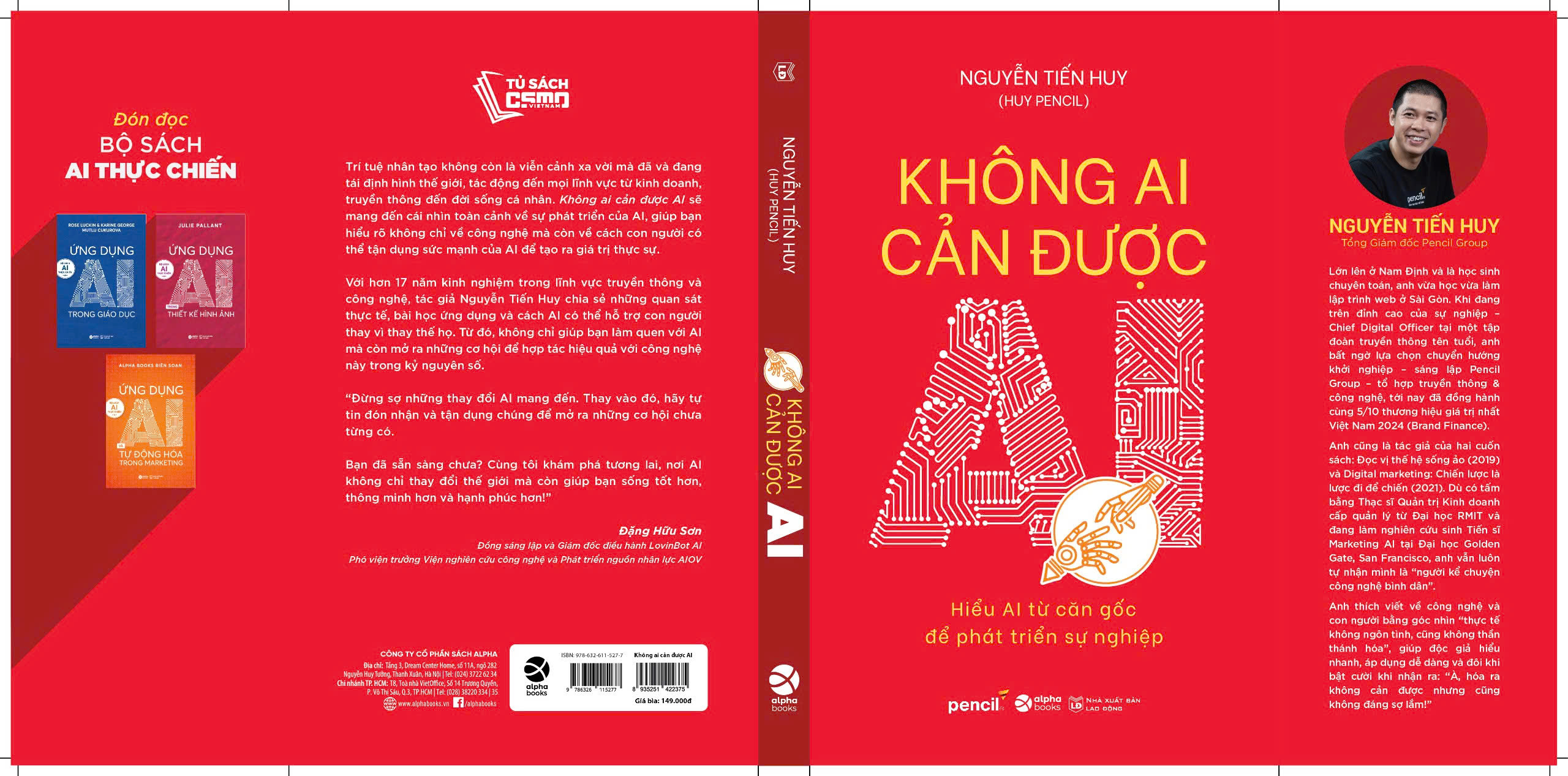 Bộ Sách 4 cuốn AI Thực Chiến ( Ứng Dụng AI Trong Giáo Dục/ Ứng Dụng AI Và Tự Động Hóa Trong Marketing/ Ứng Dụng AI Trong Thiết Kế Hình Ảnh/Không Ai Cản Được AI)