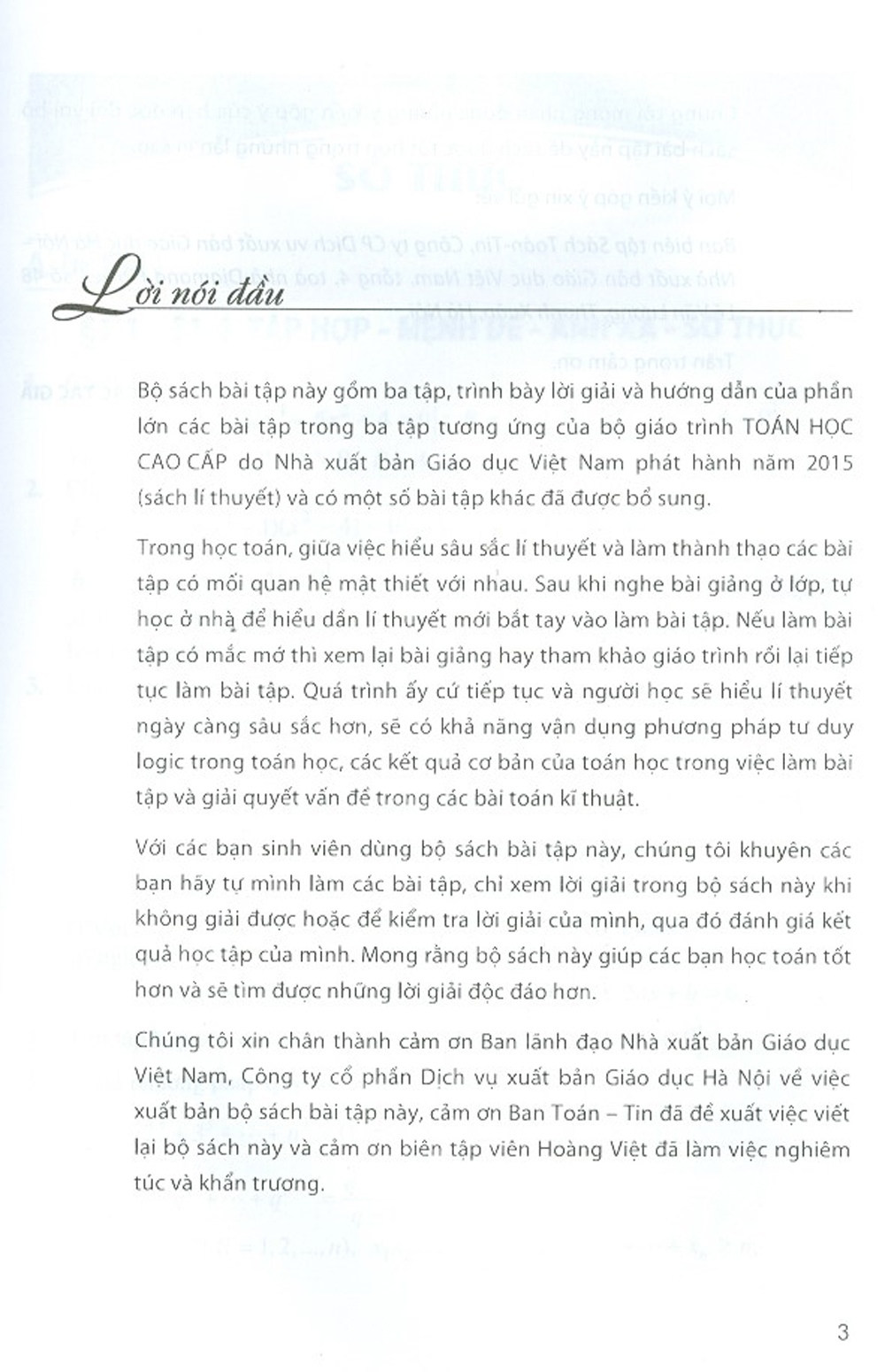 Bài Tập Toán Học Cao Cấp - Tập 2 - Giải Tích