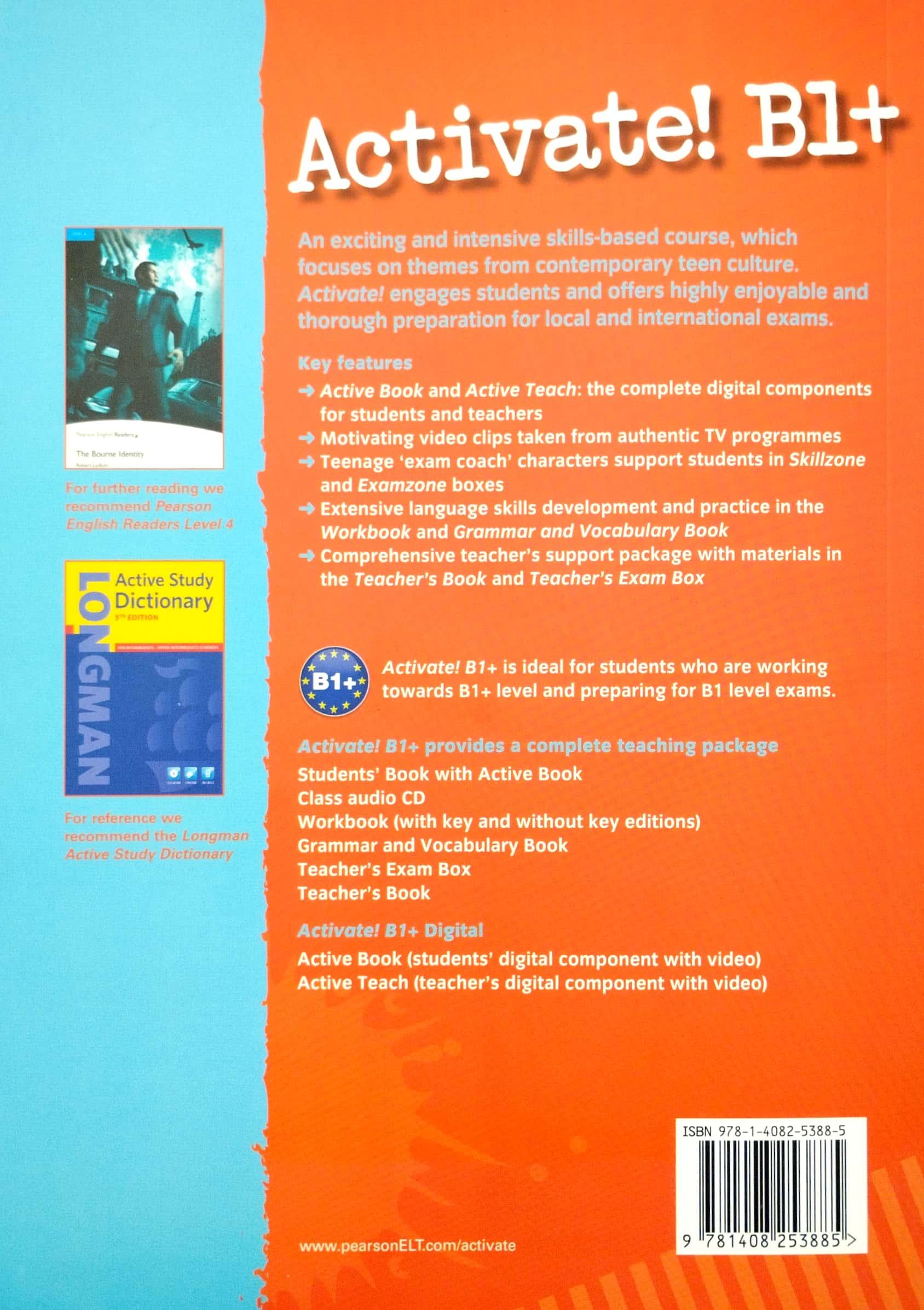 Activate! B1+: Value Packs (SB With ActiveBook + WB With CD-ROM)