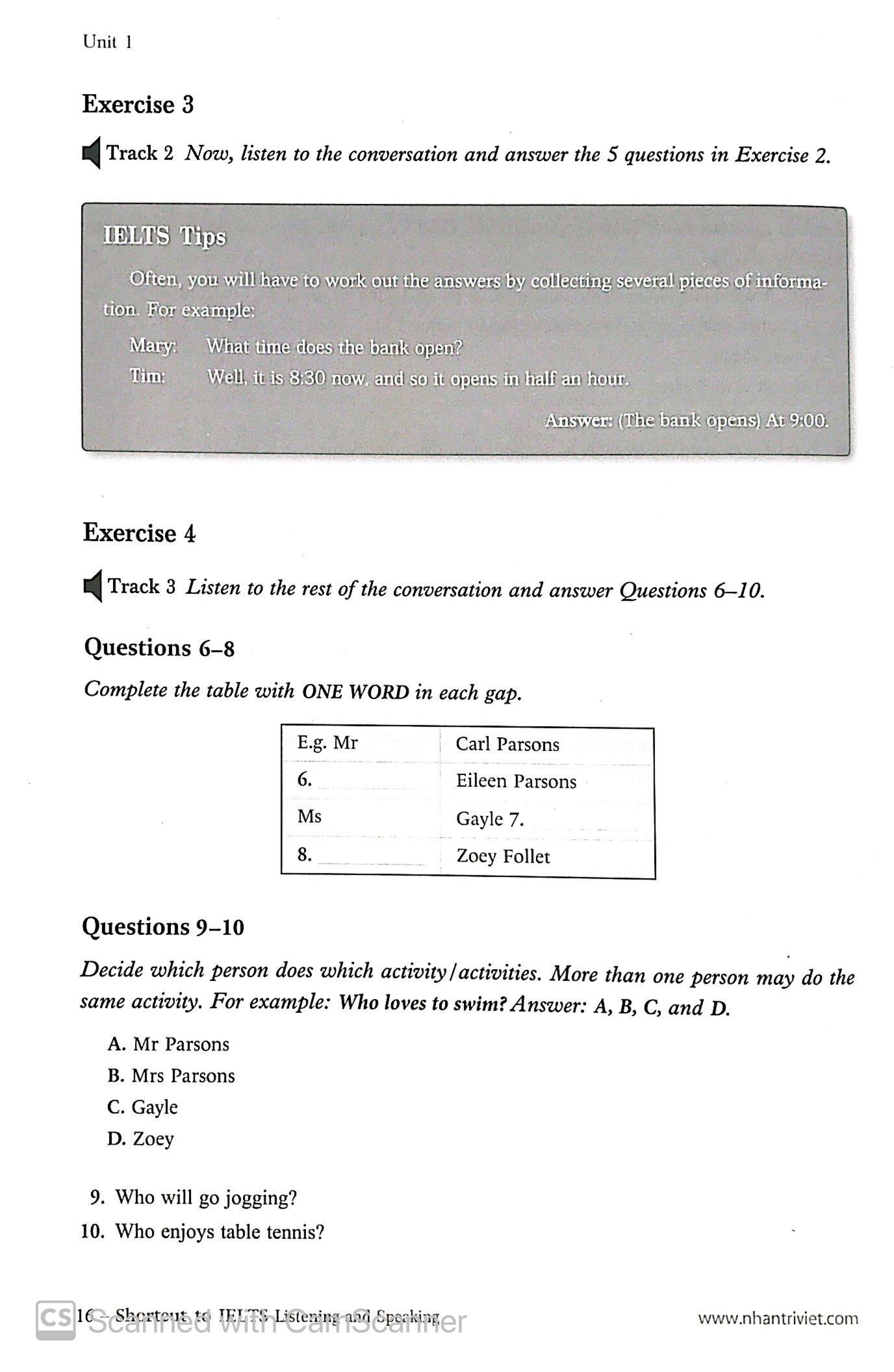 Shortcut To IELTS Listening And Speaking