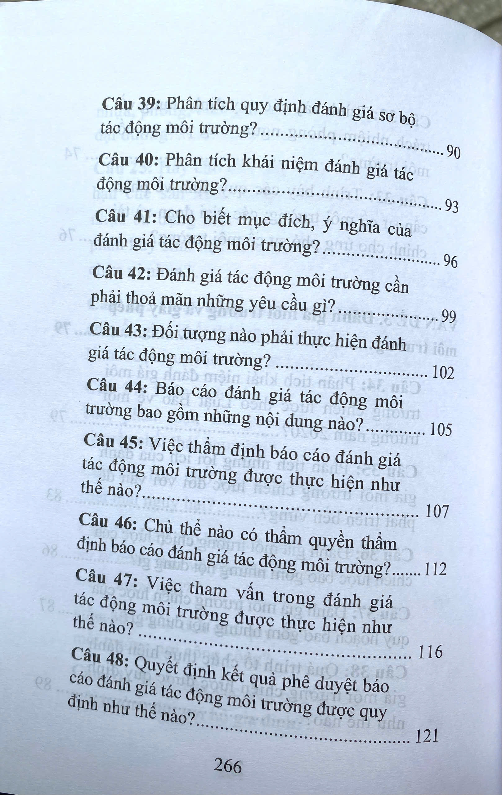 Hướng Dẫn Ôn Tập Luật Môi Trường
