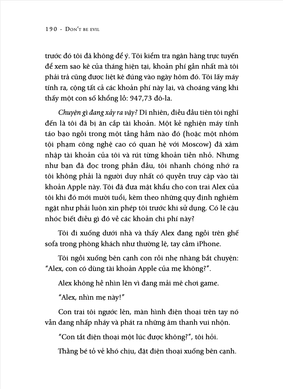 Đừng Trở Nên Xấu Xa - Don