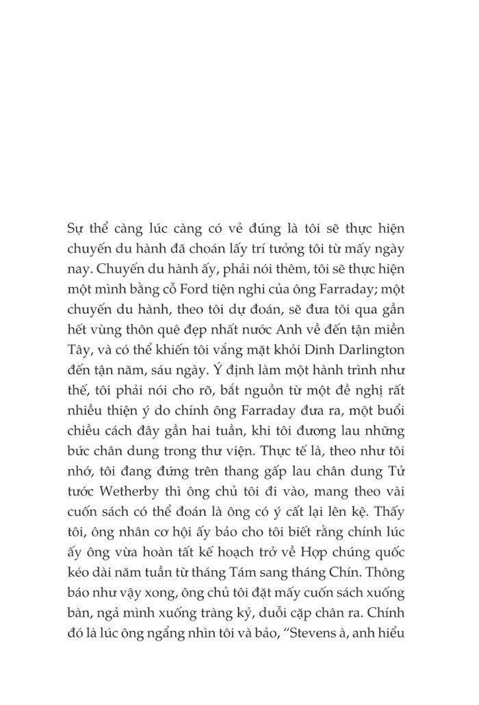 Tàn Ngày Để Lại (Bìa Cứng)