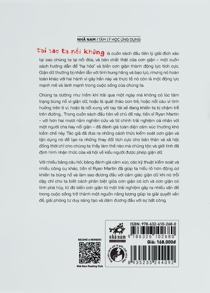 Tại sao ta nổi khùng