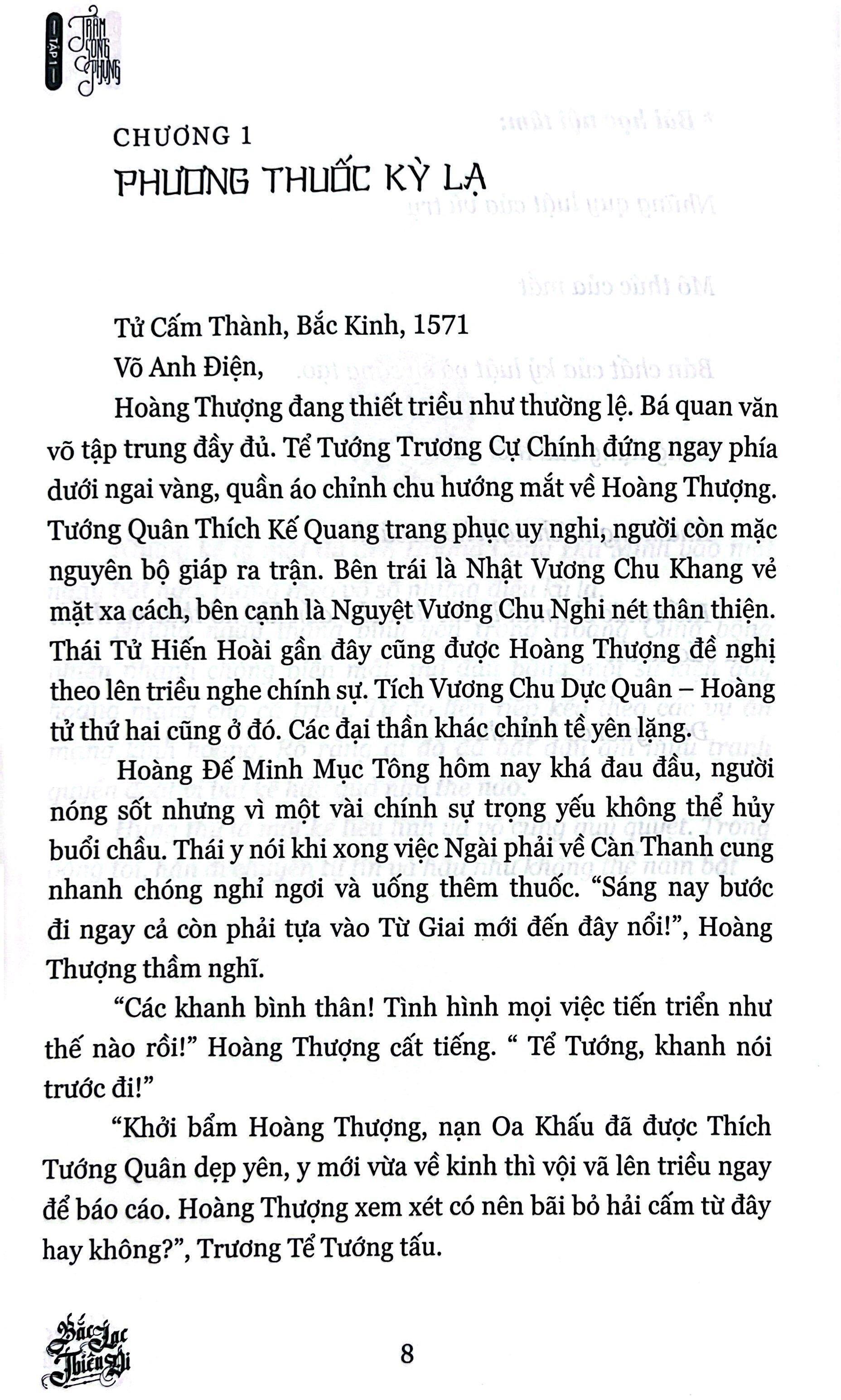 Sách - Bắc Lạc Thiên Di - Tập 1 - Trâm Song Phụng