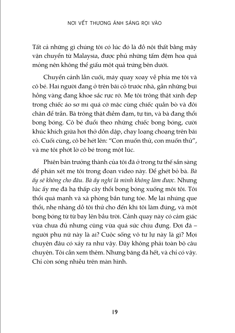 Nơi Vết Thương Ánh Sáng Rọi Vào