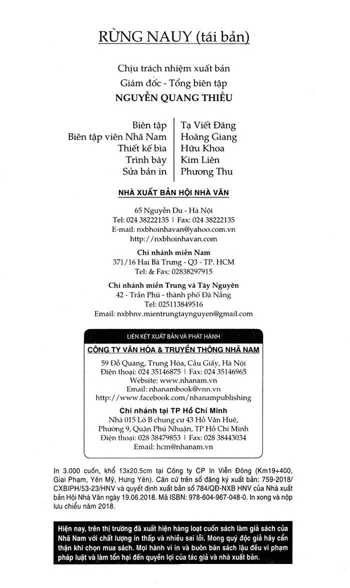 Rừng Nauy (Tái Bản)