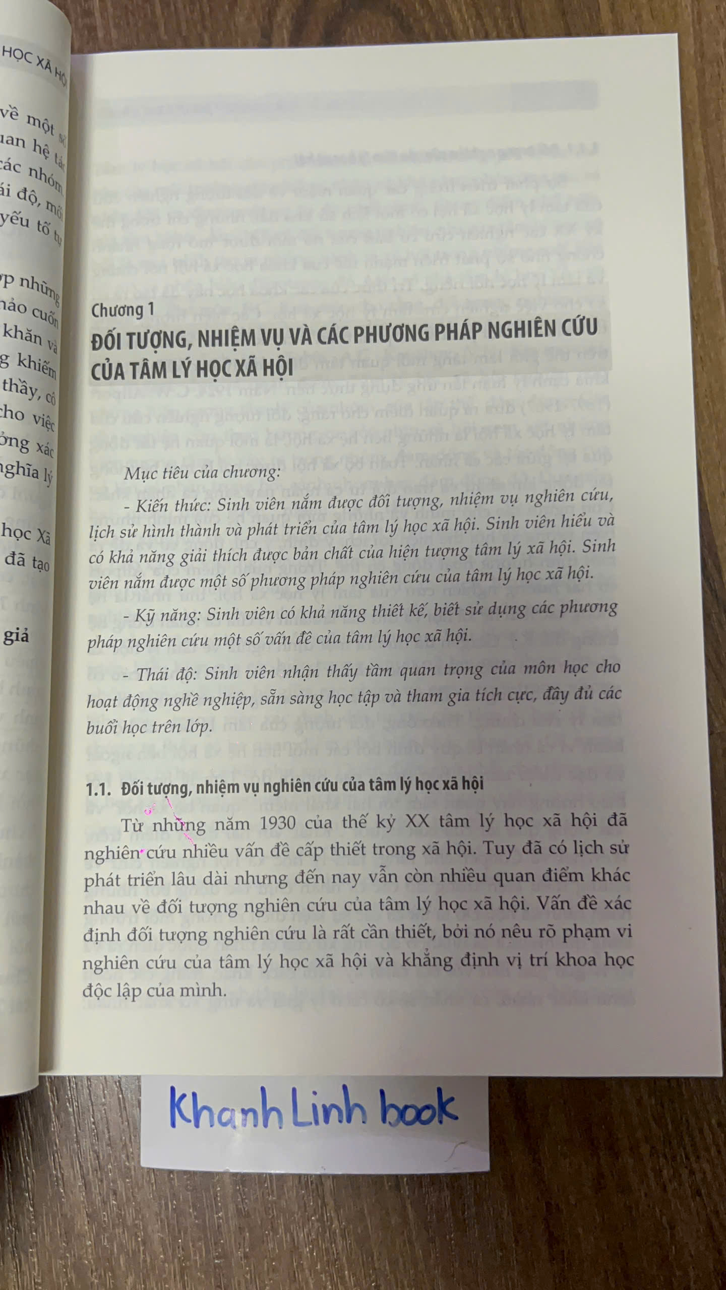 Sách - Giáo Trình Tâm Lý Học Xã Hội