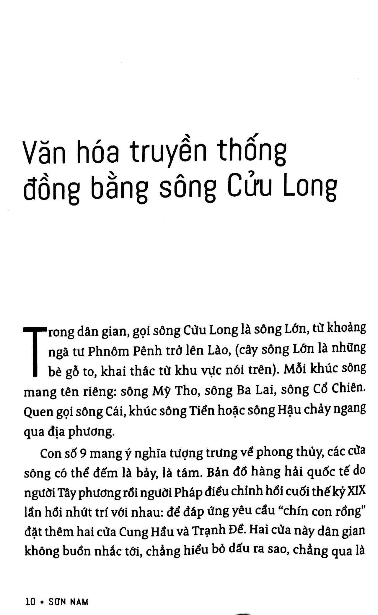 Sơn Nam - ĐBSCL - Nét Sinh Hoạt Xưa, Văn Minh Miệt Vườn (Mới)