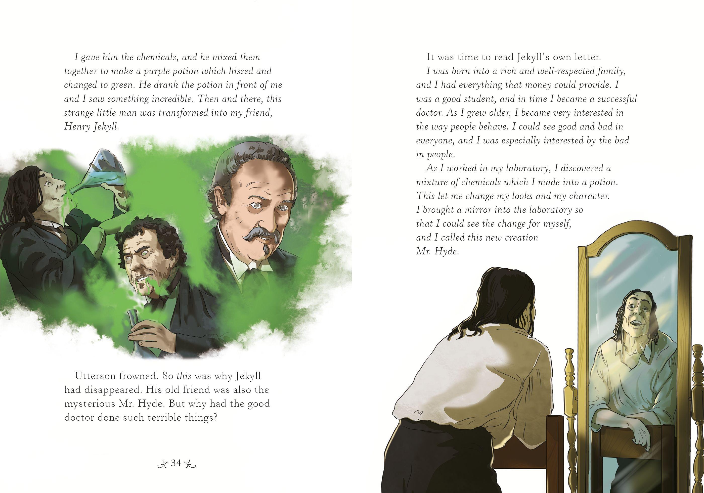 Usborne English Readers Level 3: Dr. Jekyll And Mr. Hyde