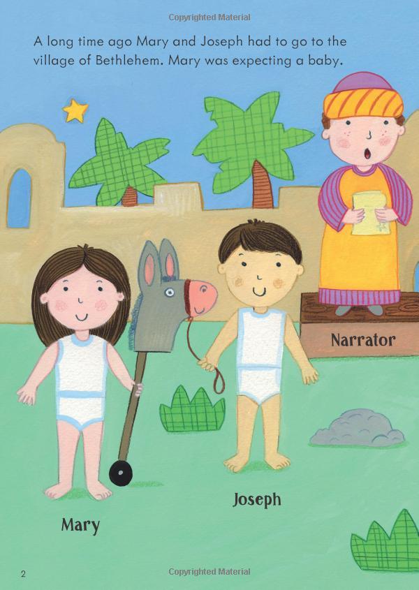 Little First Stickers Nativity Play