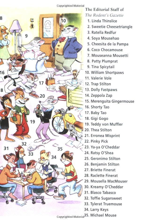 Geronimo Stilton A Cheese Colored Camper (No. 16)