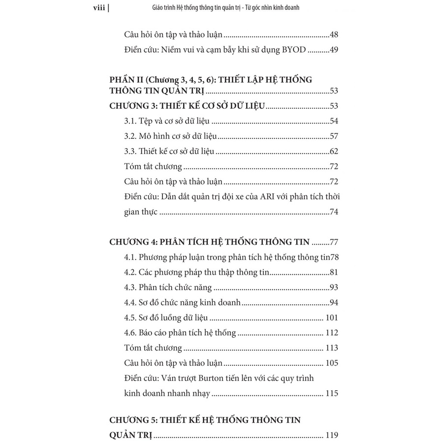 Giáo Trình Cao Học Hệ Thống Thông Tin Quản Trị - Từ Góc Nhìn Kinh Doanh