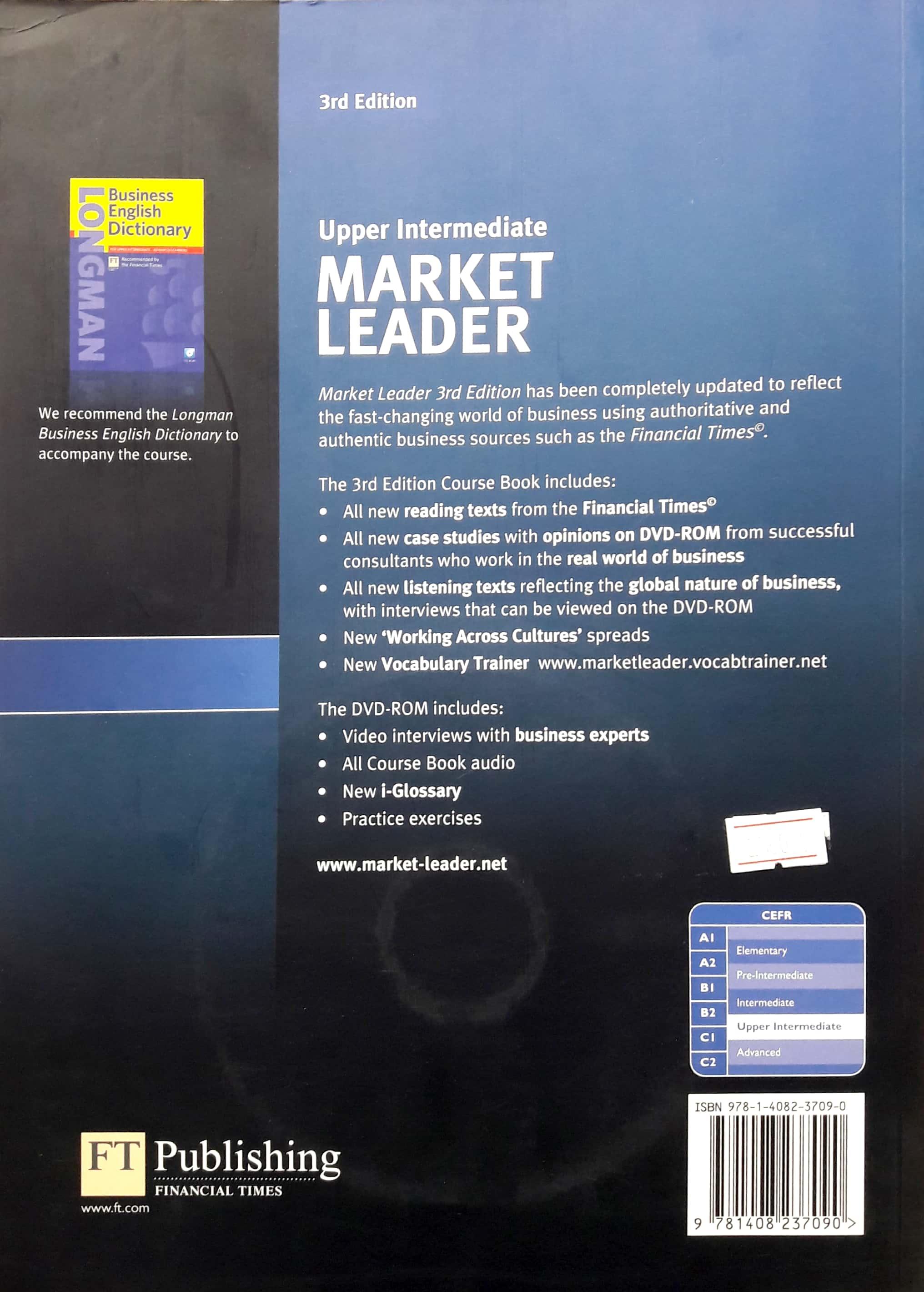 Market Leader ( 3 Ed.) Upper-Inter: Course Book With DVD-ROM - Paperback