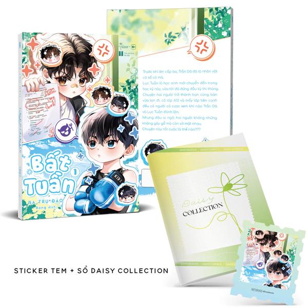 Sách - Bất Tuần - Tập 1 - Tặng Kèm Sổ Daisy Collection + Sticker Tem