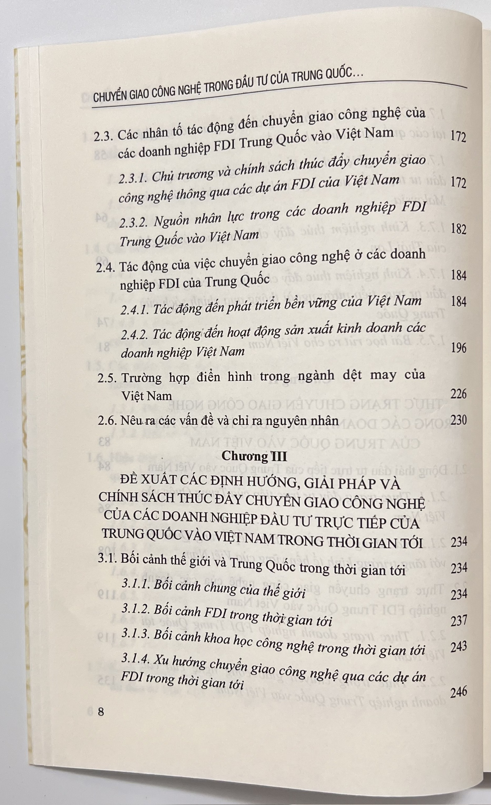 Sách - Chuyển Giao Công Nghệ Trong Đầu Tư Của Trung Quốc Vào Việt Nam