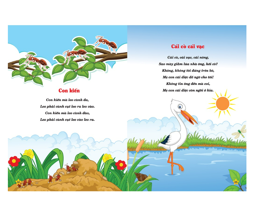 Sách - Combo 2c - Đồng dao cho bé - Động vật đáng yêu & Các trò chơi dân gian