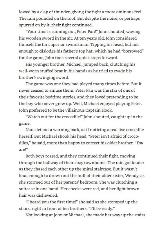 Peter Pan & Wendy Junior Novelization