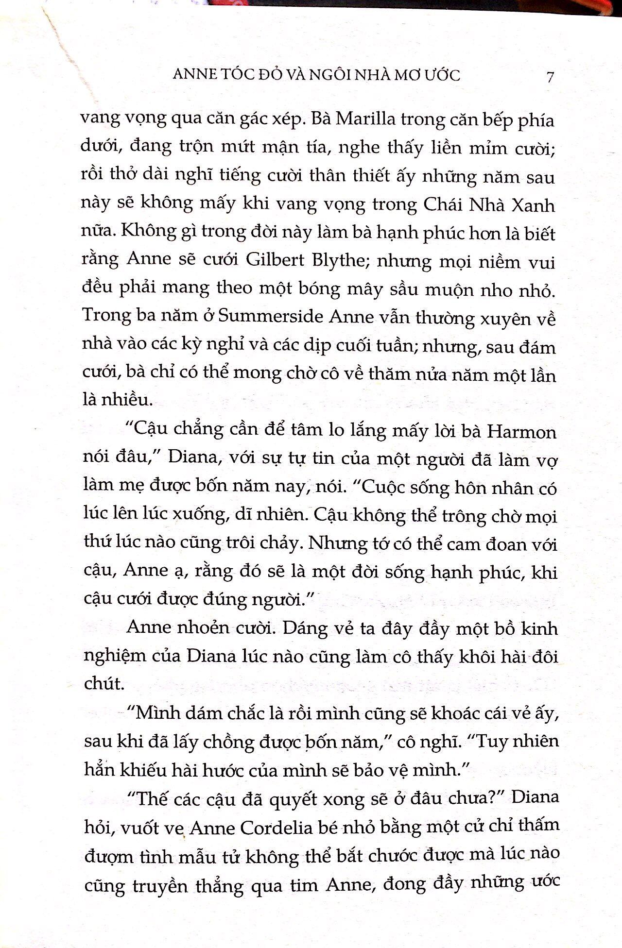 Anne Tóc Đỏ Và Ngôi Nhà Mơ Ước (Tái Bản)