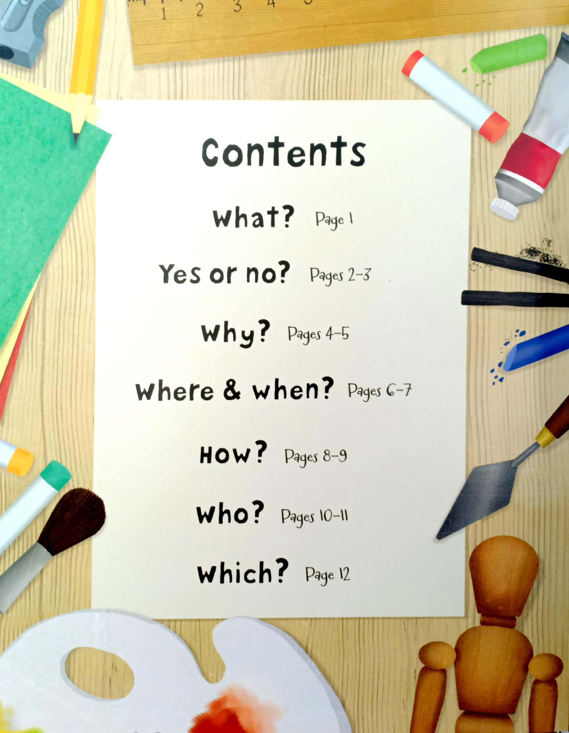 Usborne Lift-the-Flap Questions and Answers about Art