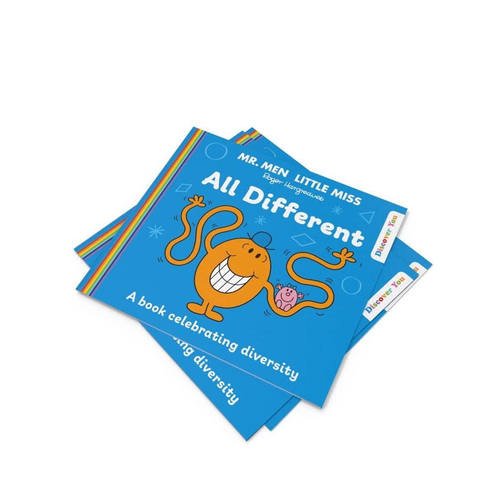 Truyện đọc thiếu nhi tiếng Anh: Mr. Men and Little Miss Discover You — MR. MEN LITTLE MISS: ALL DIFFERENT