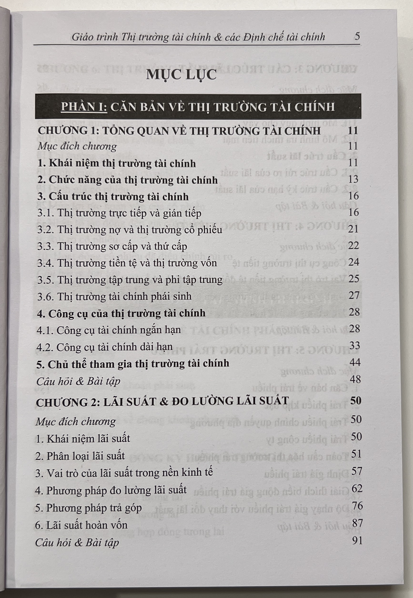 Sách - Giáo Trình Thị Trường Tài Chính & Các Định Chế Tài Chính