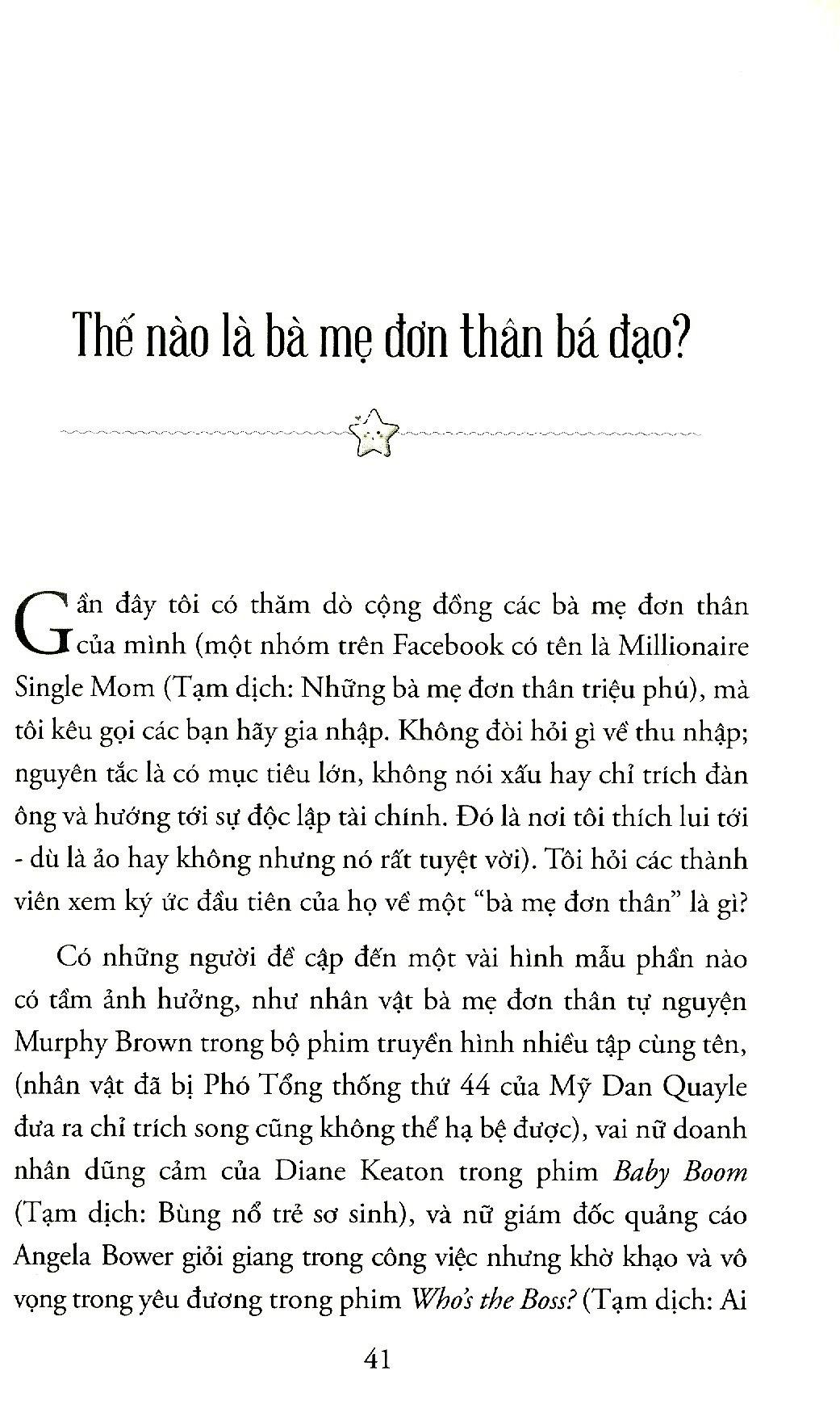 Khí Chất Single Mom
