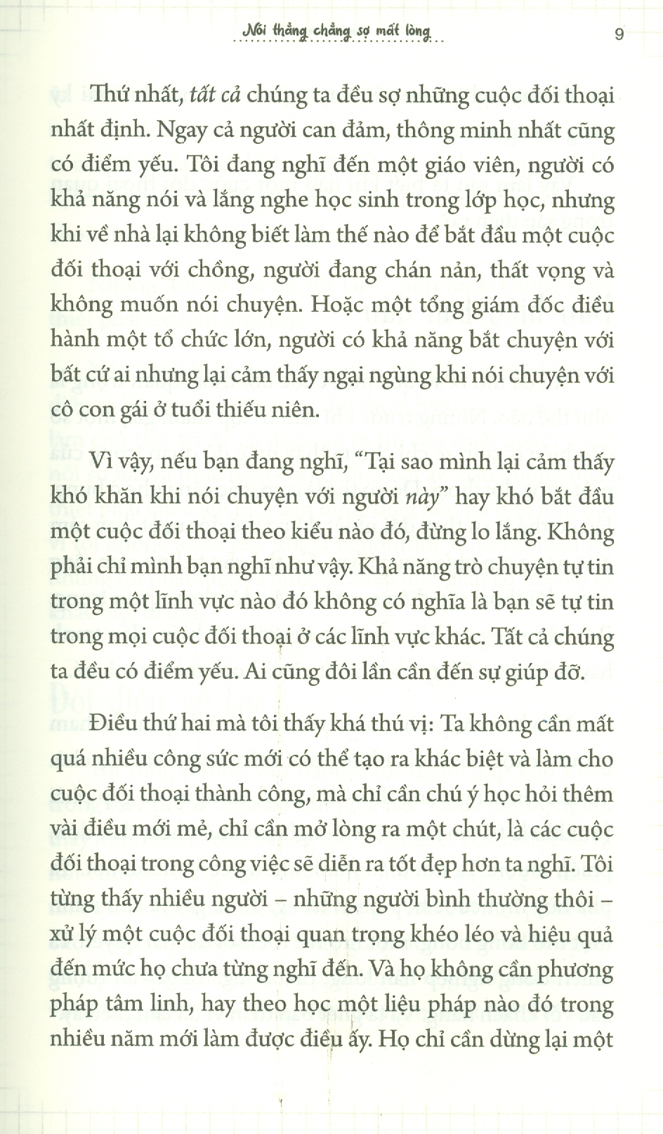 Nói Thẳng Chẳng Sợ Mất Lòng (Say It and Solve It) - Cách Nói Và Giải Quyết Vấn Đề Hiệu Quả