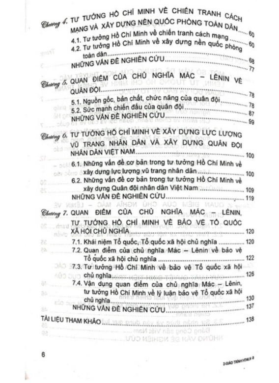 Sách - Giáo Trình Học Thuyết Mác - Lênin, Tư Tưởng Hồ Chí Minh Về Chiến Tranh, Quân Đội Và Bảo Vệ Tổ Quốc (DN)