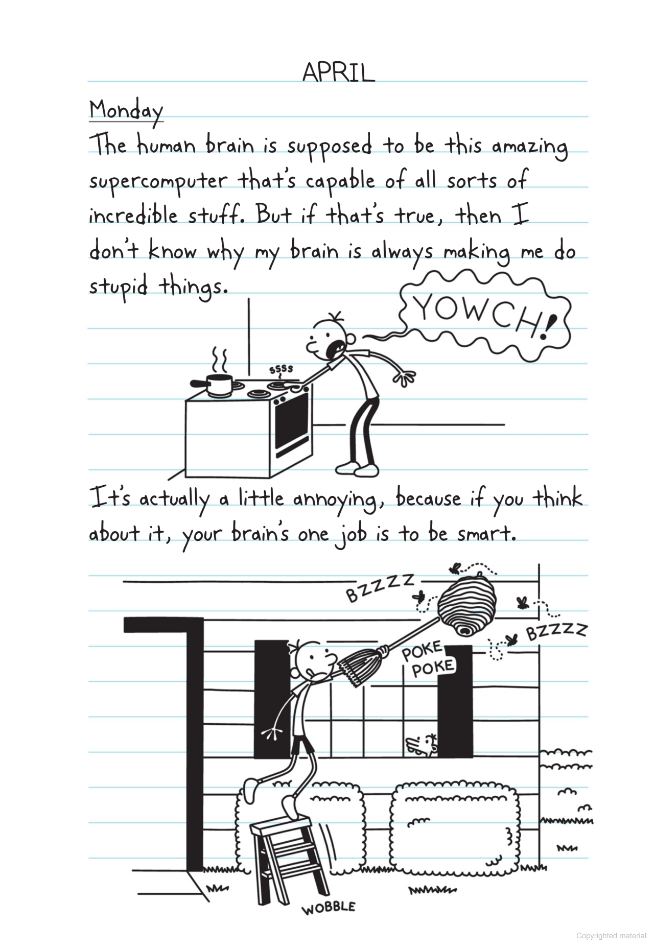 Diary Of A Wimpy Kid 18: No Brainer