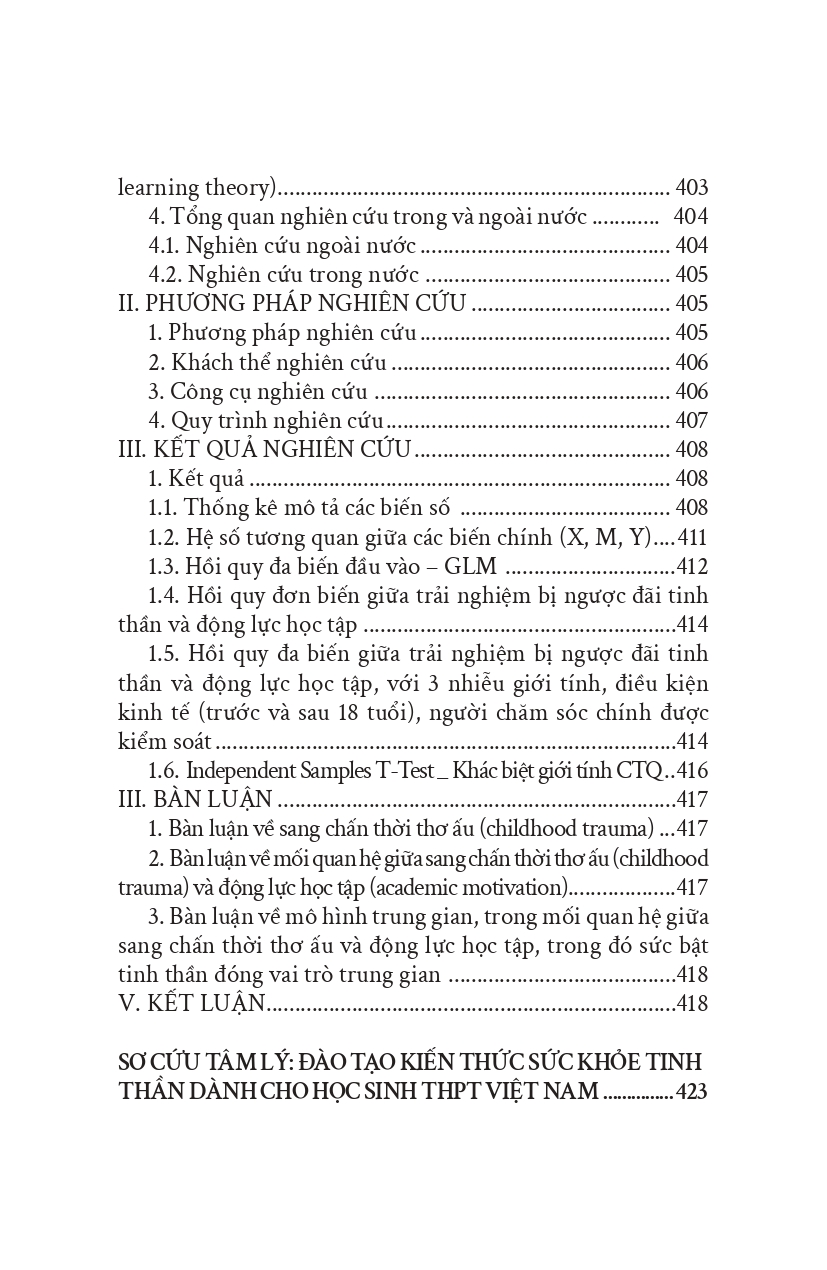 SANG CHẤN TÂM LÝ VÀ TĂNG TRƯỞNG HẬU SANG CHẤN: CÁC TIẾP CẬN LÝ THUYẾT VÀ ỨNG DỤNG TRONG THỰC HÀNH