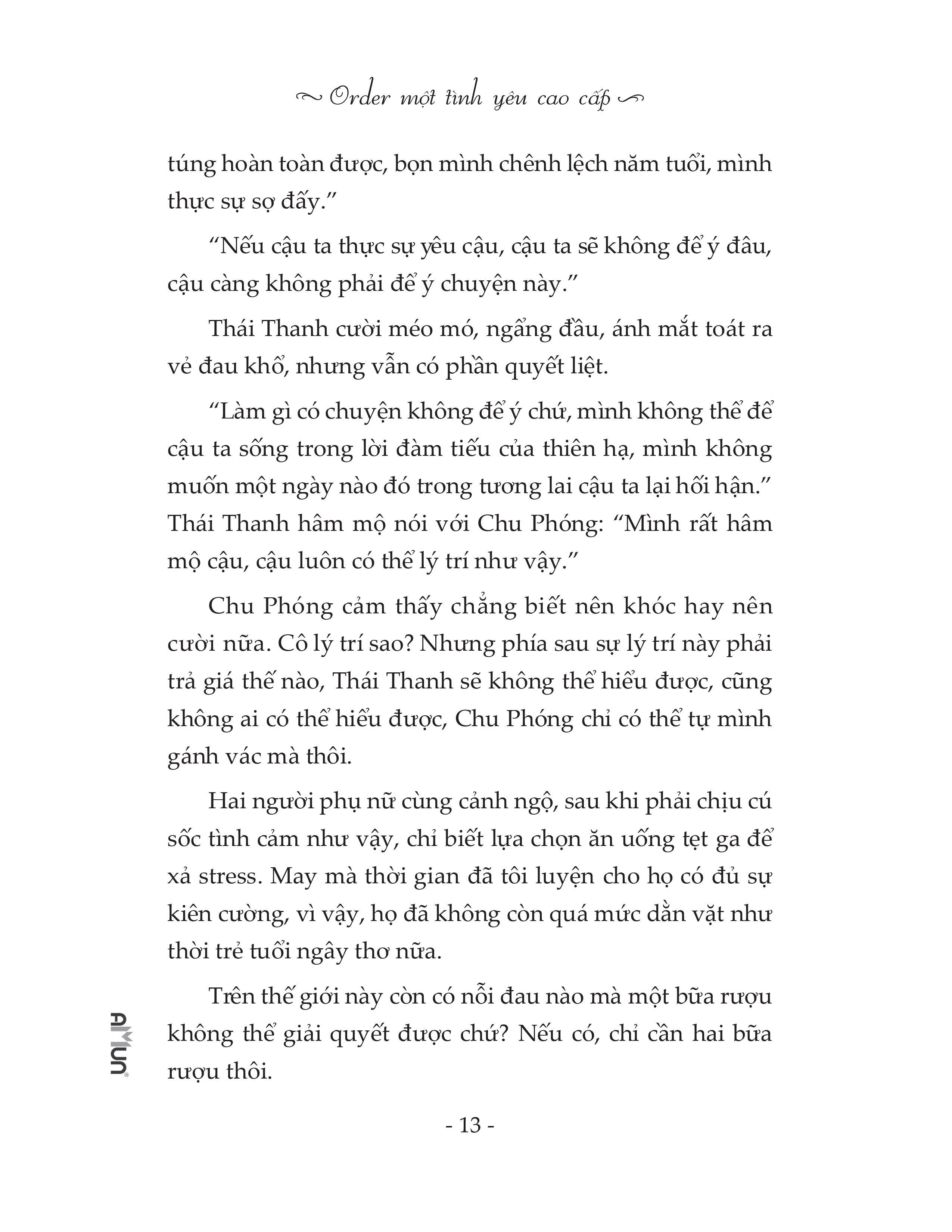 Order một tình yêu cao cấp 2