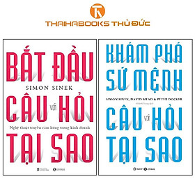 Sách - Bắt Đầu Và Khám Phá Sứ Mệnh Với Câu Hỏi Tại Sao - Combo 2 Cuốn - Thái Hà Books