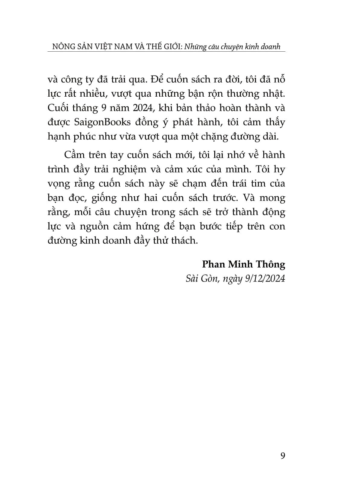 Sách - Nông Sản Việt Nam Và Thế Giới