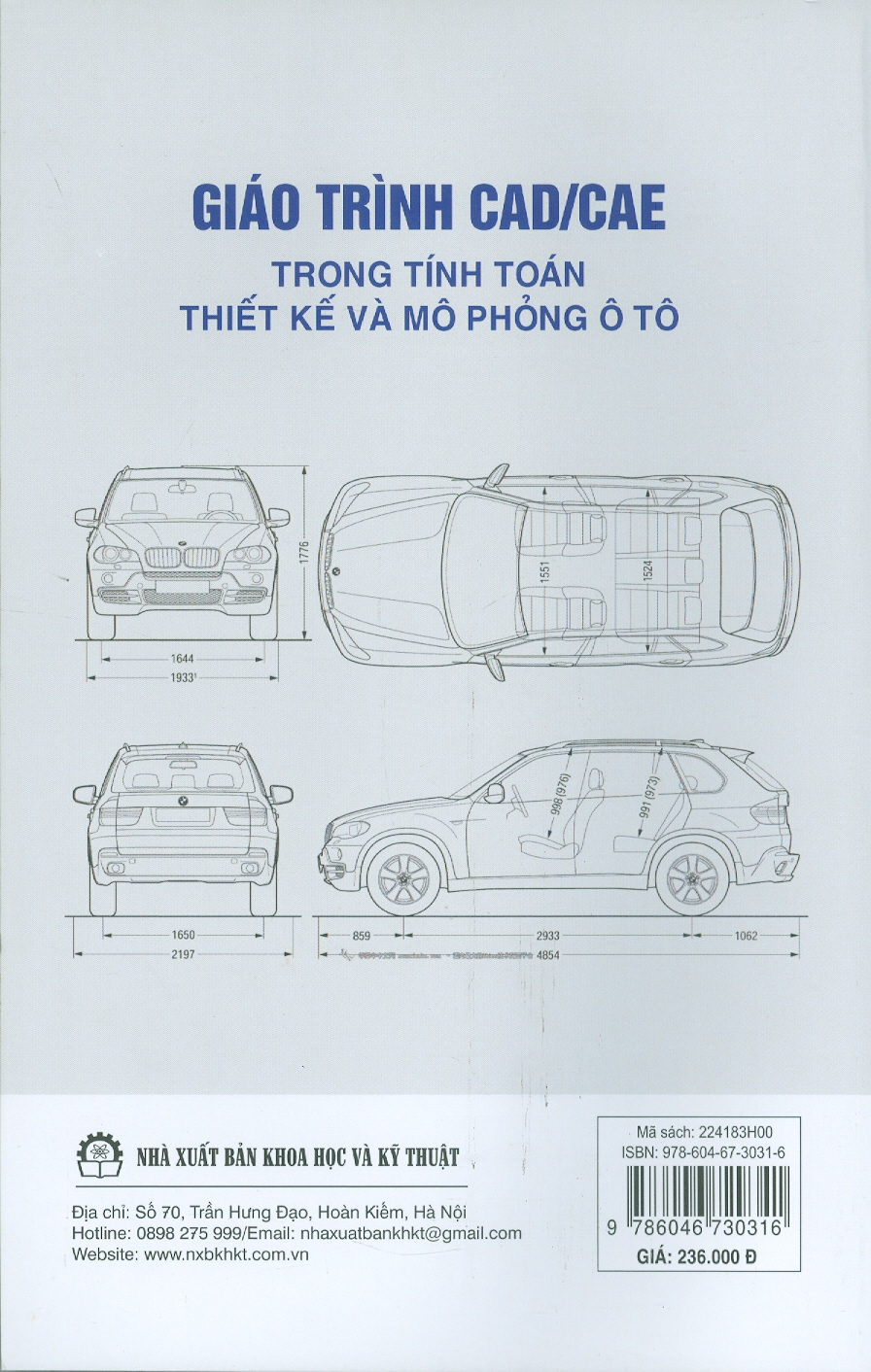 Giáo Trình CAD/CAE Trong Tính Toán Thiết Kế Và Mô Phỏng Ô Tô